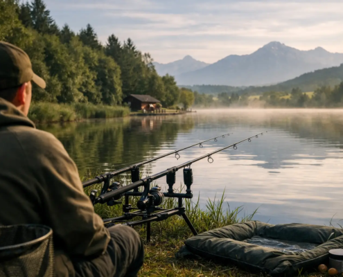 Karpfenangeln Tageskurs Bayern am Wasser